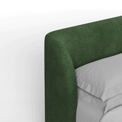 Giacomo Double Bed with Wide Panelled Headboard