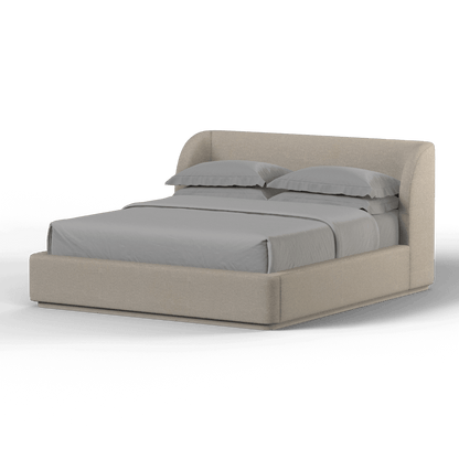 Giacomo Double Bed with Wide Panelled Headboard