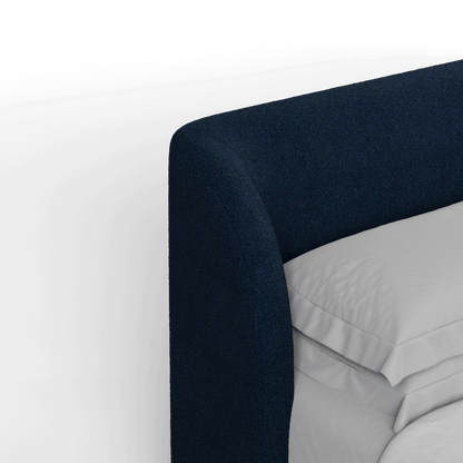 Giacomo Double Bed with Wide Panelled Headboard