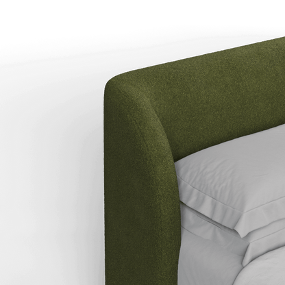 Giacomo Double Bed with Wide Panelled Headboard