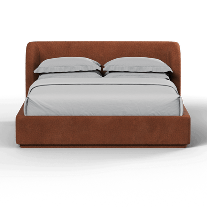 Giacomo Double Bed with Wide Panelled Headboard