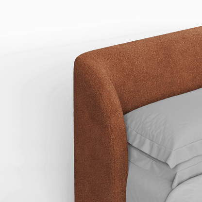 Giacomo Double Bed with Wide Panelled Headboard