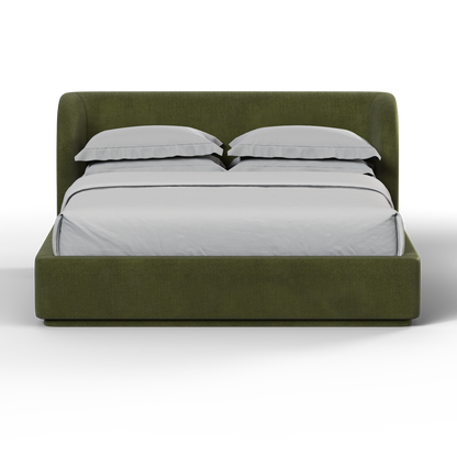 Giacomo Double Bed with Wide Panelled Headboard