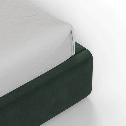 Giacomo Double Bed with Wide Panelled Headboard