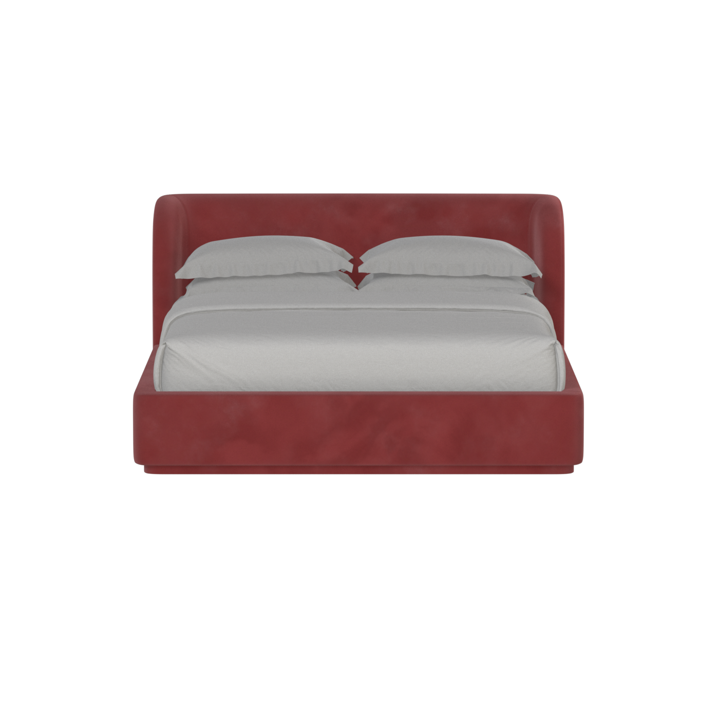 Giacomo Double Bed with Wide Panelled Headboard