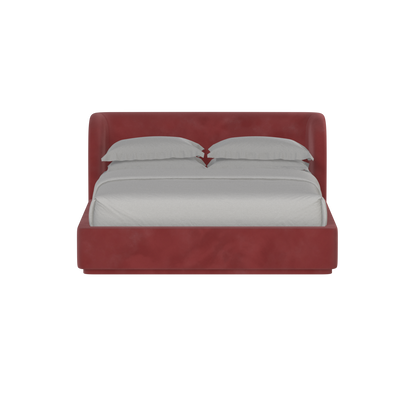 Giacomo Double Bed with Wide Panelled Headboard