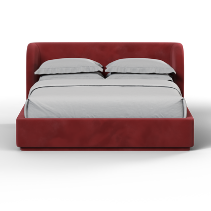 Giacomo Double Bed with Wide Panelled Headboard