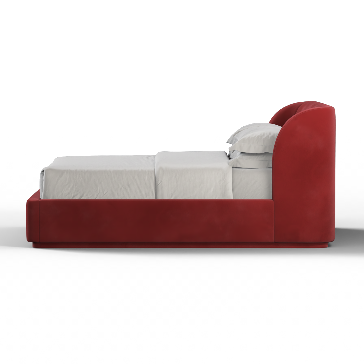 Giacomo Double Bed with Wide Panelled Headboard