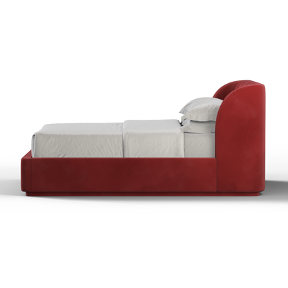 Giacomo Double Bed with Wide Panelled Headboard