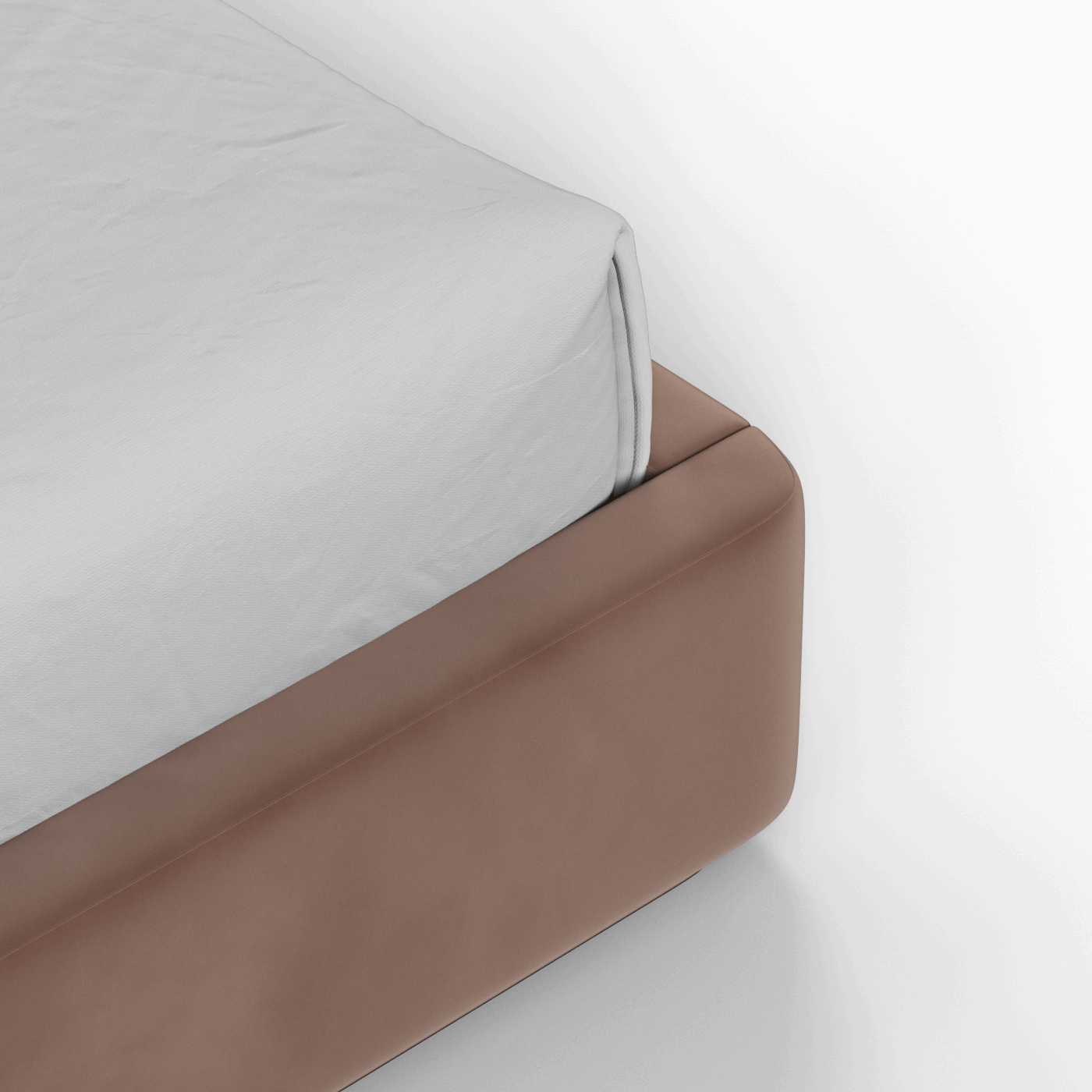Giacomo Double Bed with Wide Panelled Headboard