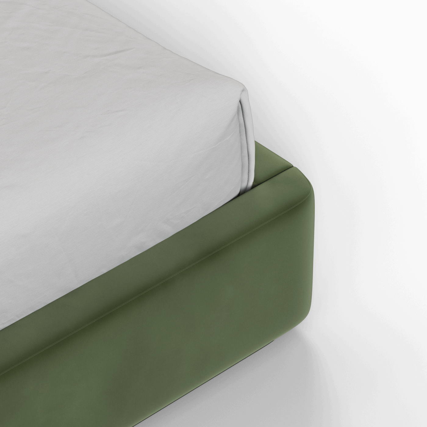 Giacomo Double Bed with Wide Panelled Headboard