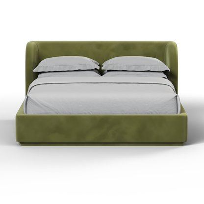 Giacomo Double Bed with Wide Panelled Headboard