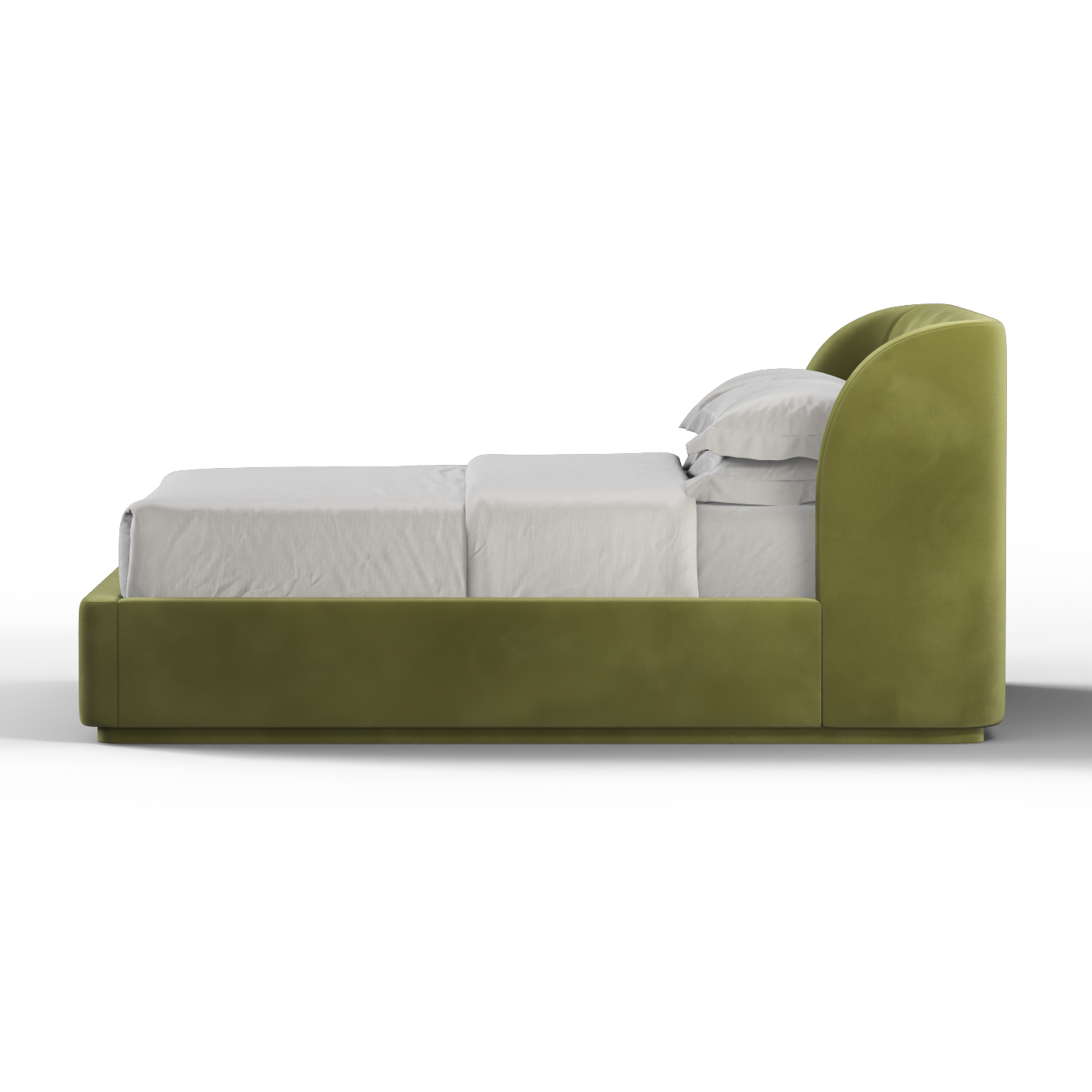 Giacomo Double Bed with Wide Panelled Headboard