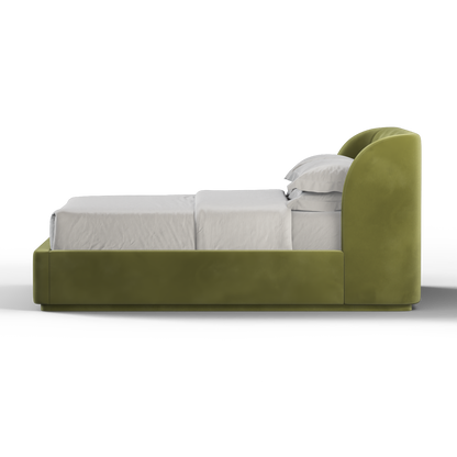 Giacomo Double Bed with Wide Panelled Headboard