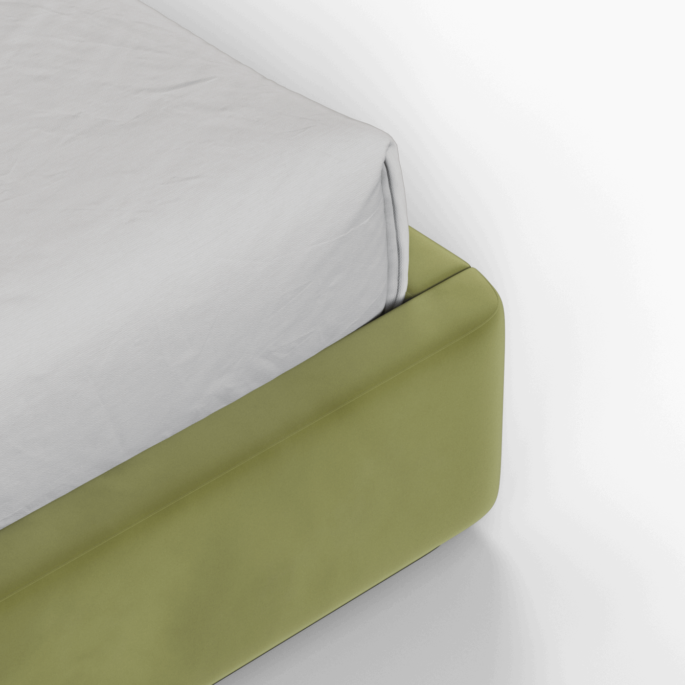 Giacomo Double Bed with Wide Panelled Headboard