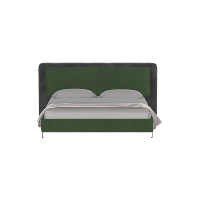 Giovanna Double Bed with Elegant Headboard