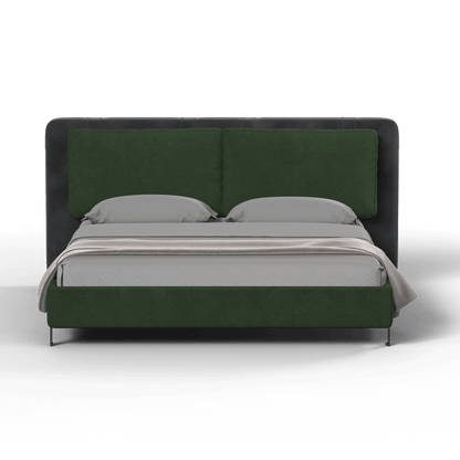Giovanna Double Bed with Elegant Headboard