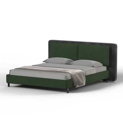 Giovanna Double Bed with Elegant Headboard