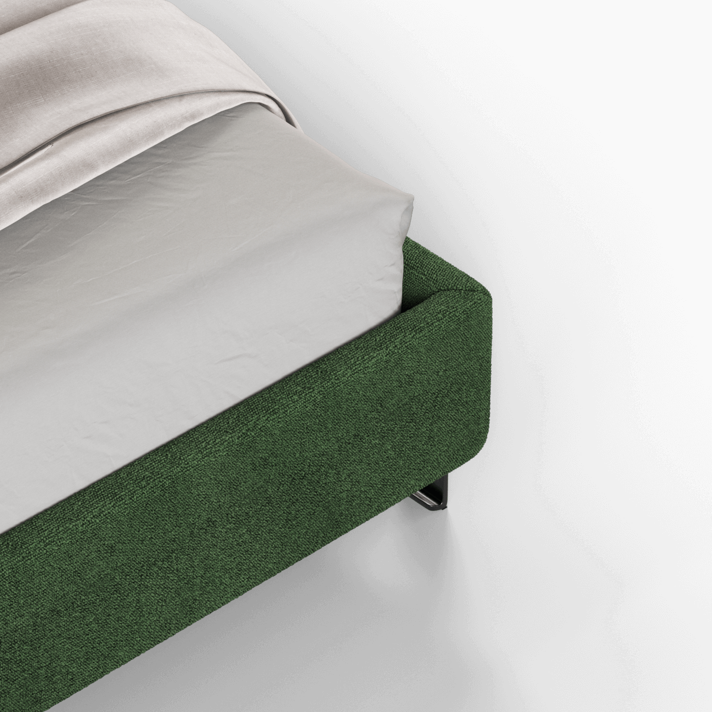 Giovanna Double Bed with Elegant Headboard