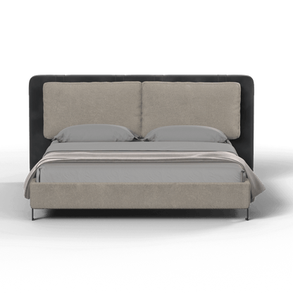 Giovanna Double Bed with Elegant Headboard