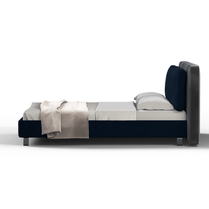 Giovanna Double Bed with Elegant Headboard