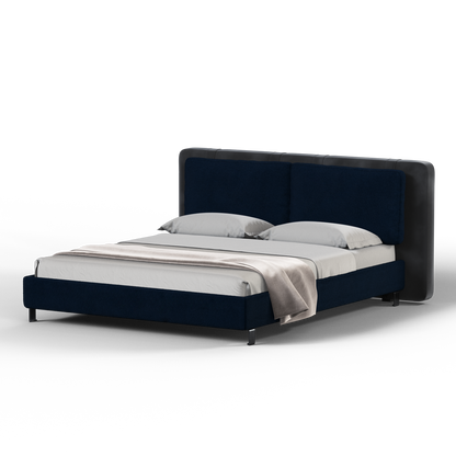 Giovanna Double Bed with Elegant Headboard