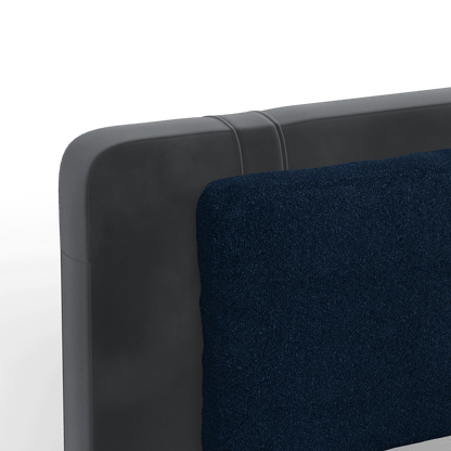 Giovanna Double Bed with Elegant Headboard