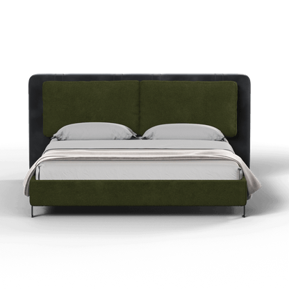Giovanna Double Bed with Elegant Headboard
