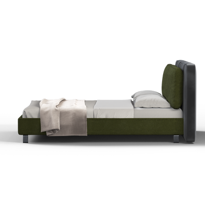 Giovanna Double Bed with Elegant Headboard