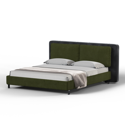 Giovanna Double Bed with Elegant Headboard