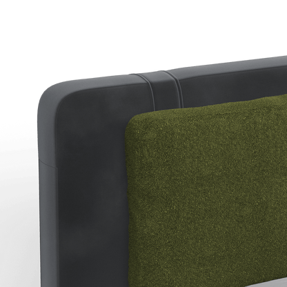 Giovanna Double Bed with Elegant Headboard