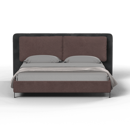 Giovanna Double Bed with Elegant Headboard