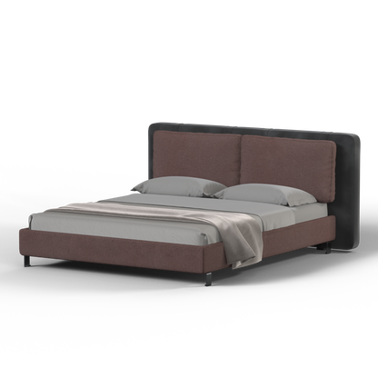 Giovanna Double Bed with Elegant Headboard