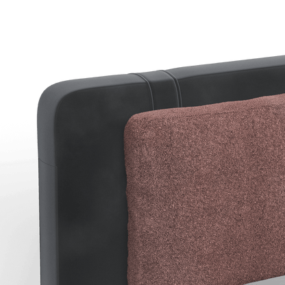 Giovanna Double Bed with Elegant Headboard
