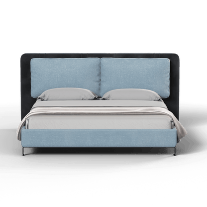 Giovanna Double Bed with Elegant Headboard