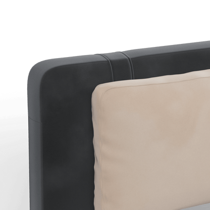 Giovanna Double Bed with Elegant Headboard