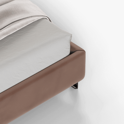 Giovanna Double Bed with Elegant Headboard
