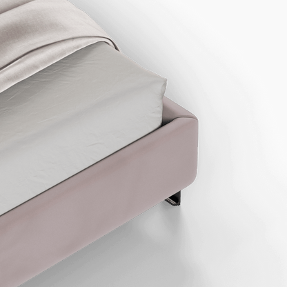 Giovanna Double Bed with Elegant Headboard