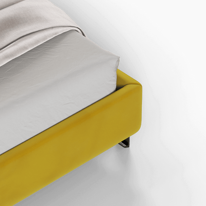 Giovanna Double Bed with Elegant Headboard