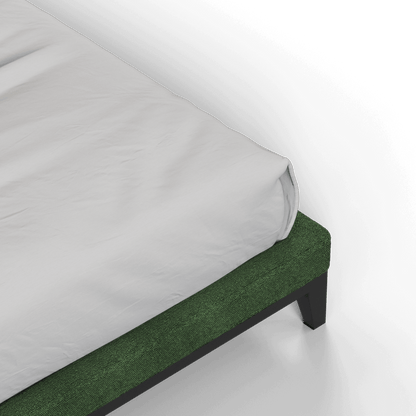 Infinity Upholstered Double Bed with Elegant Headboard