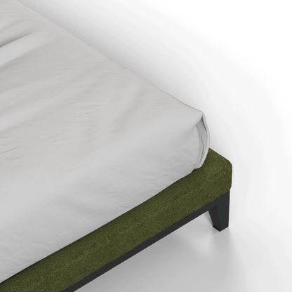 Infinity Upholstered Double Bed with Elegant Headboard