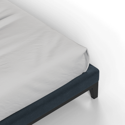 Infinity Upholstered Double Bed with Elegant Headboard