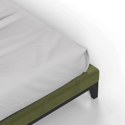 Infinity Upholstered Double Bed with Elegant Headboard