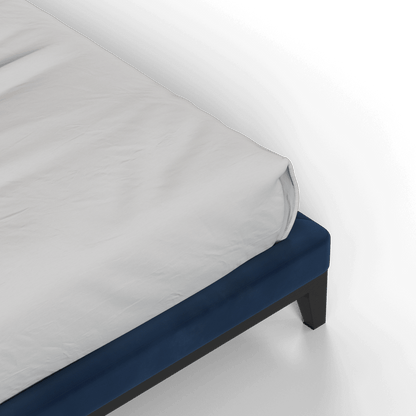 Infinity Upholstered Double Bed with Elegant Headboard