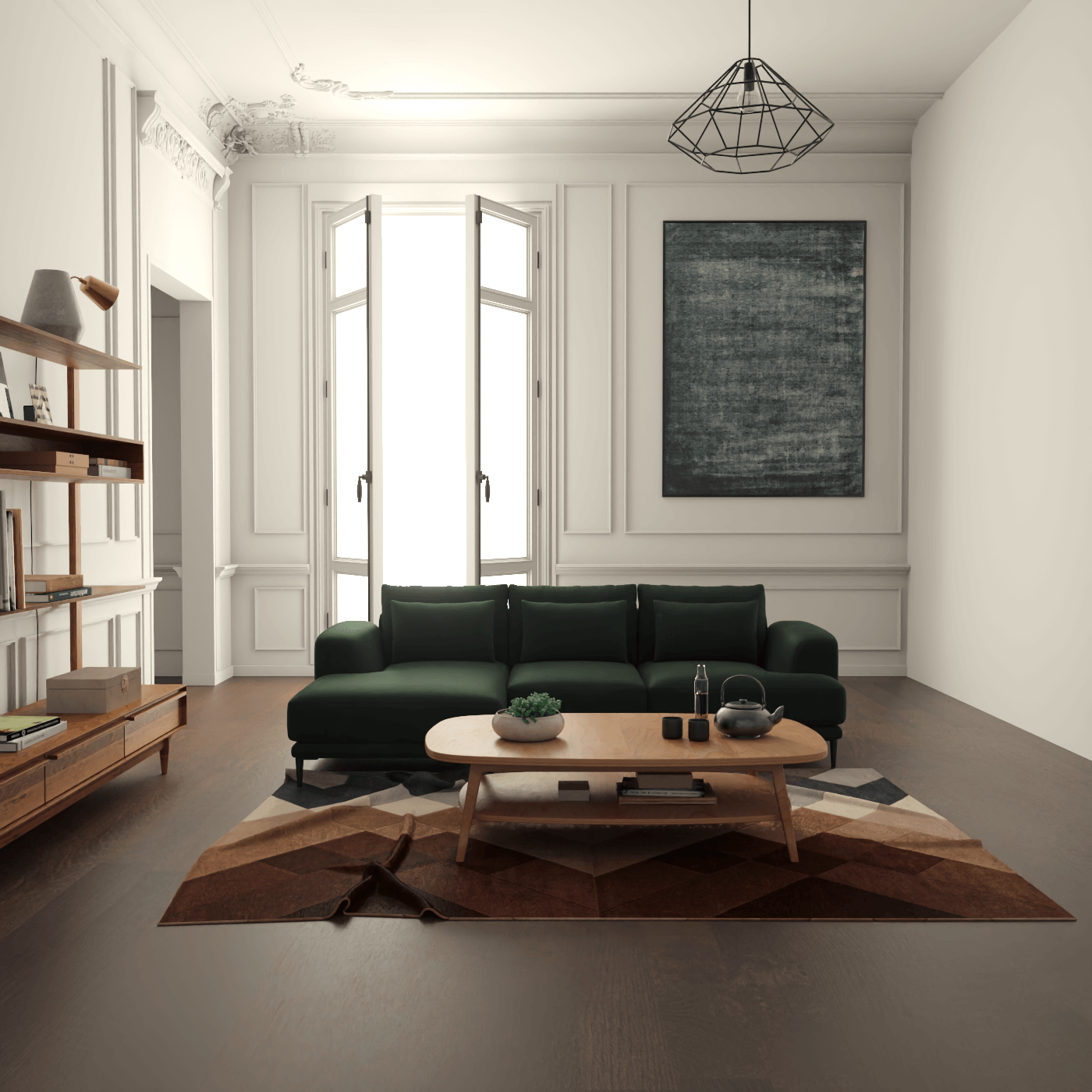 Joe Modular Corner Sofa – High-Quality Fabric Finish