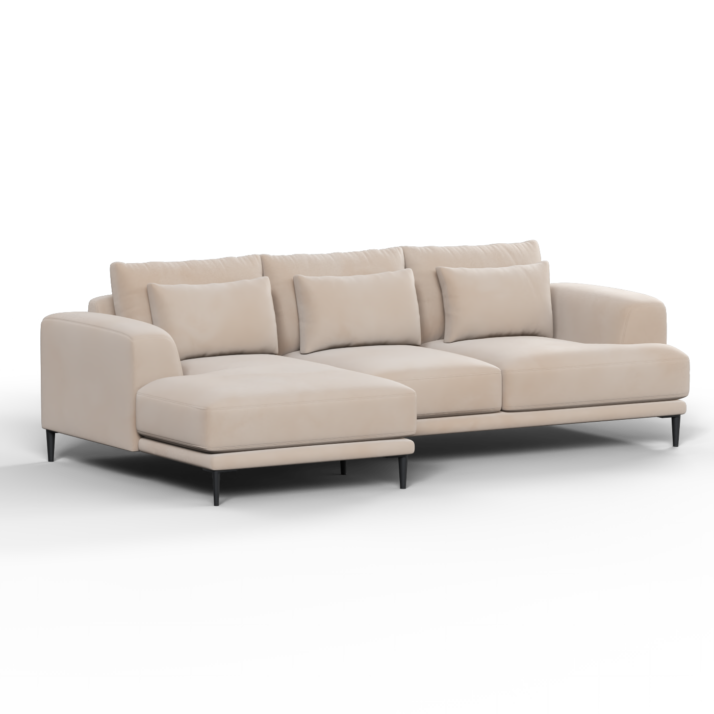Joe Modular Corner Sofa – High-Quality Fabric Finish