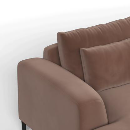 Joe Modular Corner Sofa – High-Quality Fabric Finish