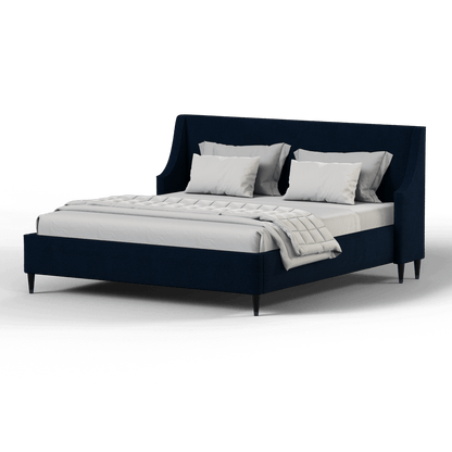 Laura Double Bed with High Headboard