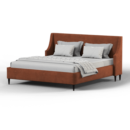 Laura Double Bed with High Headboard