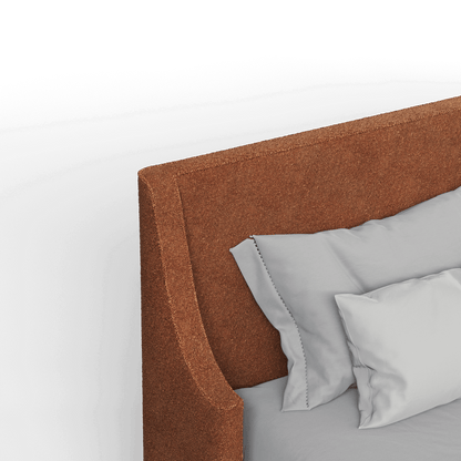 Laura Double Bed with High Headboard